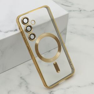 Maska / futrola CAMERA PROTECT MagSafe za Samsung S921 Galaxy S24 5G zlatna (MS).