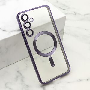 Maska / futrola CAMERA PROTECT MagSafe za Samsung A556 Galaxy A55 5G ljubicasta (MS).