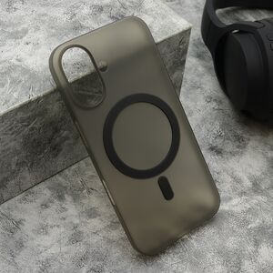 Maska / futrola CLOUD MagSafe za iPhone 16 (6.1) crna (MS).