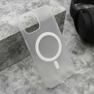 Maska / futrola CLOUD MagSafe za iPhone 15 bela (MS).