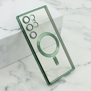 Maska / futrola CAMERA PROTECT MagSafe za Samsung S928 Galaxy S24 Ultra 5G zelena (MS).