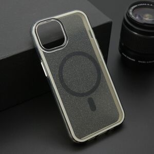 Maska / futrola CRYSTAL MagSafe za iPhone 14 (6.1) crna (MS).