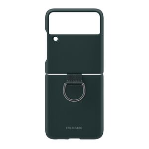 Maska / futrola Elegant Fold design za Samsung F721B Samsung F721 Galaxy Z Flip 4 tamno zelena (MS).