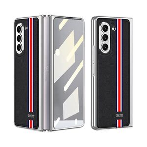 Maska / futrola ELEGANT RED LINE za Samsung F946 Galaxy Z Fold 5 5G crna (GKK case) (MS).