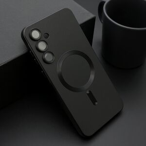 Maska / futrola ELEGANT MAGSAFE za Samsung A556 Galaxy A55 5G crna (MS).