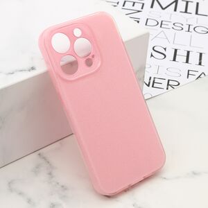 Maska / futrola GLOW SHINING za iPhone 15 Pro (6.1) svetlo roze (MS).