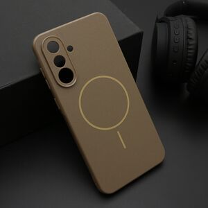 Maska / futrola JELLY MagSafe za Samsung A366 Galaxy A36 5G tamno zlatna (MS).