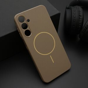 Maska / futrola JELLY MagSafe za Samsung A166 Galaxy A16 5G tamno zlatna (MS).