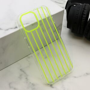 Maska / futrola PARTY za iPhone 15 zuta (MS).