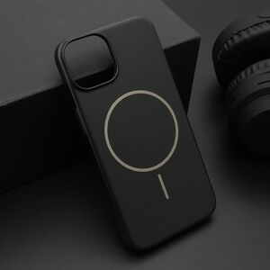 Maska / futrola PURE mat MagSafe za iPhone 14 (6.1) crna (MS).
