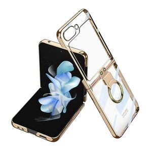 Maska / futrola RING LINES za Samsung F731B Galaxy Z Flip 5 5G zlatna (GKK case) (MS).