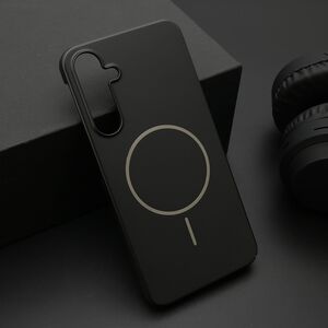 Maska / futrola PURE mat MagSafe za Samsung A556 Galaxy A55 5G crna (MS).