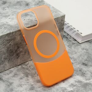 Maska / futrola PUZZLE za iPhone 15 narandzasta (MS).