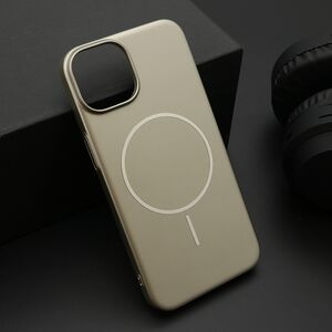 Maska / futrola PURE mat MagSafe za iPhone 13 (6.1) zlatna (MS).