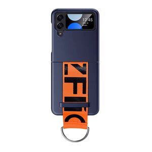 Maska / futrola RING WRAP za Samsung F721B Samsung F721 Galaxy Z Flip 4 plava (MS).