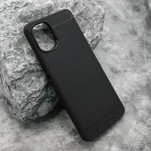 Silikonska maska / futrola BRUSHED za Samsung A075F Galaxy A07 crna (MS).