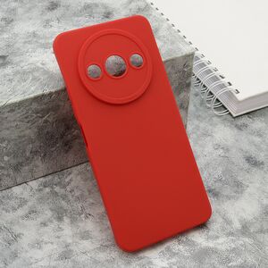 Silikonska maska / futrola Pro Camera za Xiaomi Redmi A3/A3x crvena (MS).