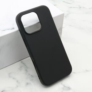 Maska / futrola Soft Silicone za iPhone 16 Pro (6.3) crna (MS).