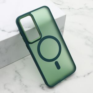 Maska / futrola SILKY MAGSAFE II za Samsung A356 Galaxy A35 5G 5G zelena (MS).