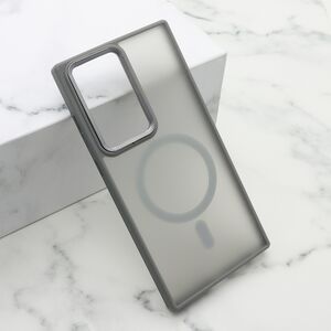 Maska / futrola SILKY MAGSAFE II za Samsung Galaxy S23 Ultra siva (MS).