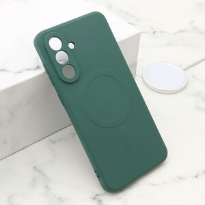 Maska / futrola VELVET TOUCH MagSafe za Samsung A366 Galaxy A36 5G tamno zelena (MS).