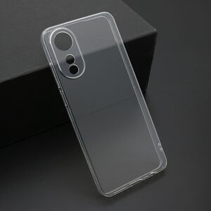 Silikonska maska / futrola ultra tanka PROTECT silikon za OPPO A78 4G providna (bela) (MS).