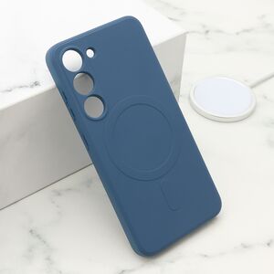 Maska / futrola VELVET TOUCH MagSafe za Samsung S911B Galaxy S23 plava (MS).