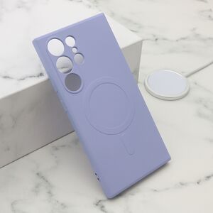 Maska / futrola VELVET TOUCH MagSafe za Samsung S928 Galaxy S24 Ultra 5G ljubicasta (MS).