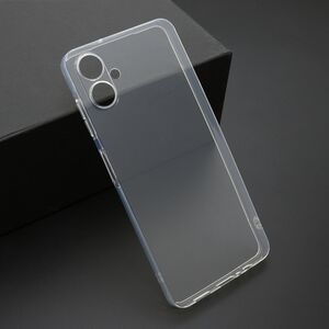 Silikonska maska / futrola ultra tanka PROTECT silikon za Samsung A065F Galaxy A06 providna (bela) (MS).