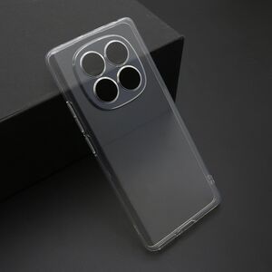 Silikonska maska / futrola ultra tanka PROTECT silikon za Xiaomi Redmi Note 14 Pro 4G providna (bela) (MS).