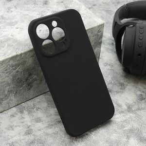 Maska / futrola VELVET TOUCH za iPhone 15 Pro (6.1) crna (MS).