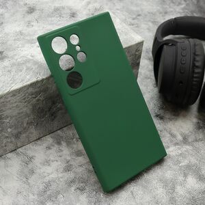 Maska / futrola VELVET TOUCH za Samsung S928 Galaxy S24 Ultra 5G tamno zelena (MS).