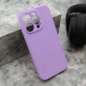 Maska / futrola VELVET TOUCH za iPhone 15 Pro (6.1) ljubicasta (MS).