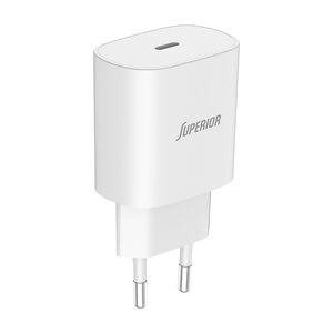 Kuciste punjaca Superior CO-DC24 Fast PD Type C 25W 3A belo (MS). Kuciste punjaca Superior CO-DC24 Fast PD Type C 25W 3A belo (MS).