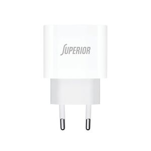 Kuciste punjaca Superior CO-DC56 Fast PD Type C 20W 3A belo (CERT) (MS). Kuciste punjaca Superior CO-DC56 Fast PD Type C 20W 3A belo (CERT) (MS).