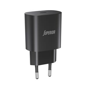 Kuciste punjaca Superior CO-DC24 Fast PD Type C 25W 3A crno (MS). Kuciste punjaca Superior CO-DC24 Fast PD Type C 25W 3A crno (MS).