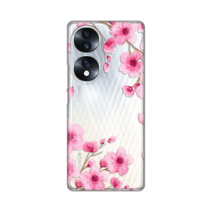 Silikonska maska / futrola print ultra tanka za Huawei Honor 70 Rose flowers.