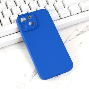 Maska / futrola Silikon Pro Camera za iPhone 13 Mini plava.