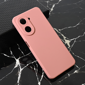 Silikonska maska / futrola Teracell Giulietta za Xiaomi Redmi A5 4G EU 173mm mat tamno roze.