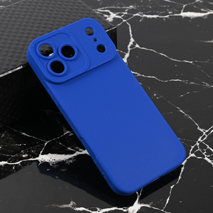 Silikonska maska / futrola Teracell Giulietta za iPhone 17 Pro Max 6.9 mat plava.