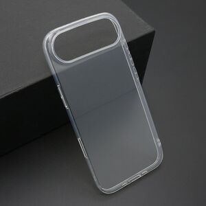 Silikonska maska / futrola ultra tanka PROTECT silikon za iPhone 17 Air providna (bela) (MS).
