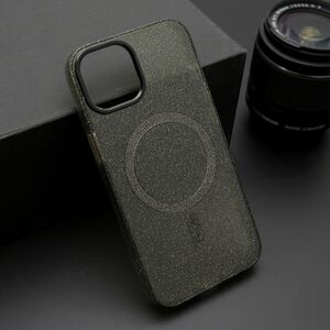 Maska / futrola SPARKLING MagSafe za iPhone 13 (6.1) crna (MS).