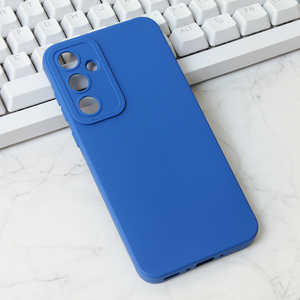 Maska / futrola Silikon Pro Camera za Samsung A356 Galaxy A35 5G 5G tamno plava.