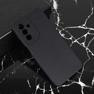 Silikonska maska / futrola Teracell Giulietta za Samsung A175 Galaxy A17 mat crna.