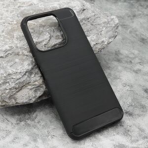 Silikonska maska / futrola BRUSHED za Huawei Honor X5b crna (MS).