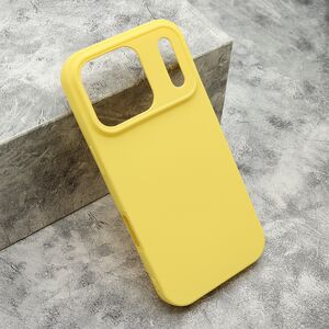 Maska / futrola GENTLE COLOR za iPhone 17 Pro zuta (MS).