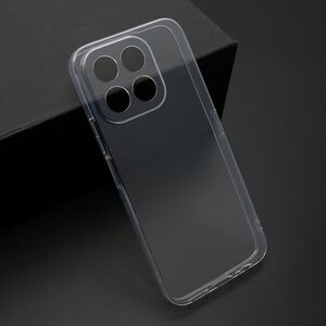 Silikonska maska / futrola ultra tanka PROTECT silikon za Huawei Honor X6c providna (bela) (MS).