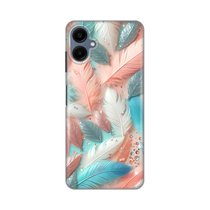 Silikonska maska / futrola print za Samsung A065F Galaxy A06 Pastel Feathers.