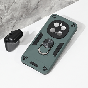 Maska / futrola Hard Ring za Huawei Honor Magic 7 Pro tamno siva.