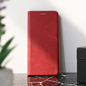 Maska / futrola Teracell Elegant Flip za Honor X6a/X6b/X6c crvena.